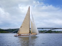 Sailing in Stockholm City